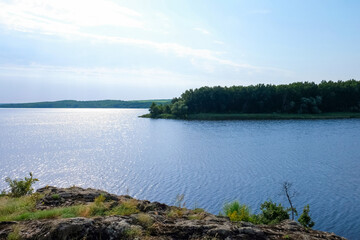 Beautiful view of river on sunny day