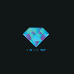 Initial Dimond logo vector template