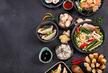 Traditional Asian food