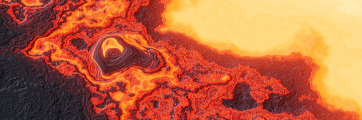 Abstract volcanic lava background