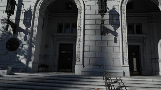 Supreme Court Of California Building Exterior, San Francisco USA, View From Street