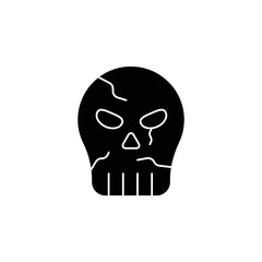 the skull icon is suitable for your web, apk or project with a medieval theme
