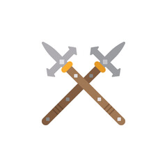 the spear icon is suitable for your web, apk or project with a medieval theme