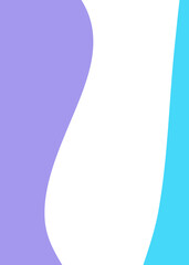 Colorful Abstract Shape Side Background 