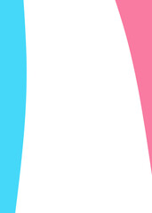 Colorful Abstract Shape Side Background 