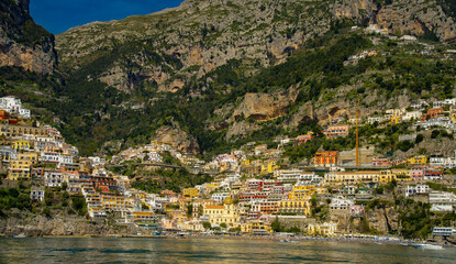 Fototapeta na wymiar Amalfi Coast Italy 2022 april 15