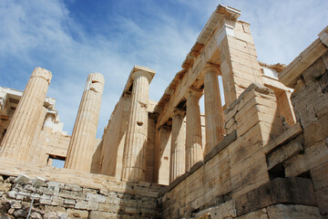 Fototapeta premium Parthenon temple, Acropolis in Athens, Greece