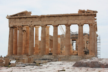 Fototapeta premium Parthenon temple, Acropolis in Athens, Greece