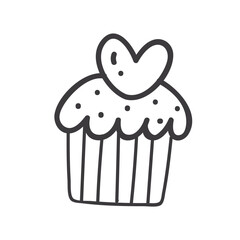 cupcake with icing