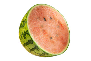 切抜き素材　カットした美味しそうな西瓜