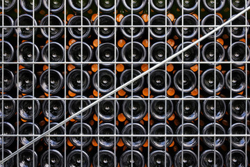 Sekt Lagerung