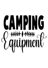 camping equipment