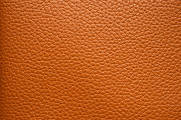 Brown leather texture background close up