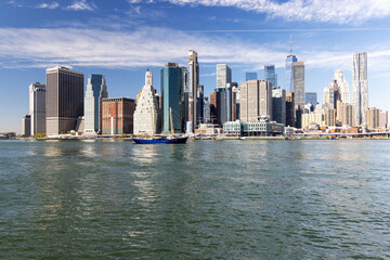 Fototapeta na wymiar New York City skyline