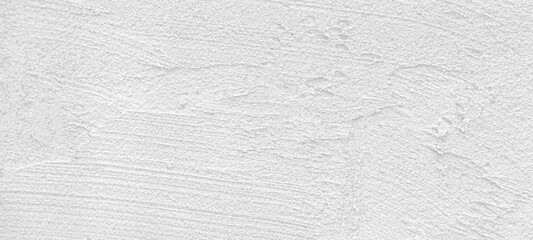 Obraz premium The grunge blank concrete wall white color for texture background Vintage, Abstract Painted Wall Surface, Stucco Background With Copy Space To design the interior texture for display products.