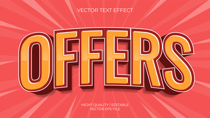 Sale Promo Illustrator Text Effects