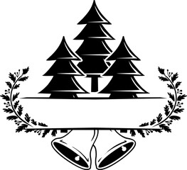 christmas tree monogram