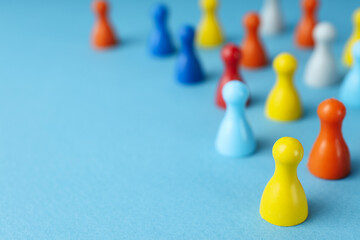 Concept of Diversity, Inclusion and Equality, space for text