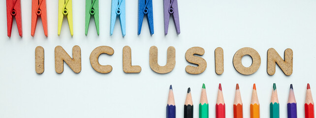 Concept of Diversity, Inclusion and Equality, conceptual photos