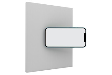 Fototapeta premium Book and Phone 