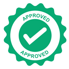 Green check mark icon set isolated on white background. circle tick approved symbol. vector Illustration. Approved label icon sign vector set. Collection of approval badge with check mark symbol illus