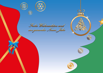 Weihnachtskarte Symbol 4