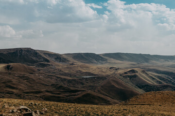 A small lake on the mountain