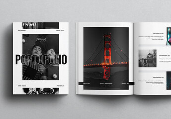 Photography Portfolio Brochure Template