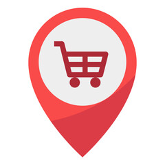 shopping flat icon