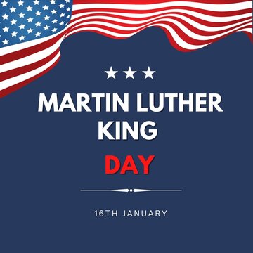 Martin Luther King Day instagram post template