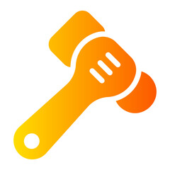 hammer gradient icon