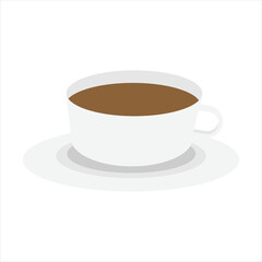Illustration of a Cute Cup of Coffee