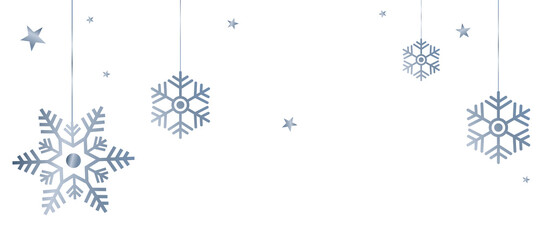 PNG. Snowflake set isolated on transparent background. Winter pattern snow ornament PNG design for Christmas