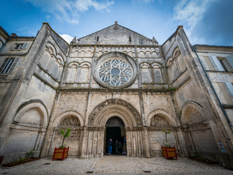 Aubeterre sur Dronne, France, Listed as One of the most beautiful villages since 1993, High quality photo