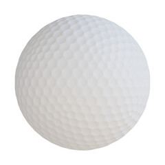 golf ball 3d render icon