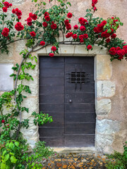 Aubeterre sur Dronne, France, Listed as One of the most beautiful villages since 1993, High quality photo