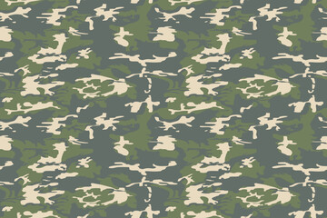 Vector army and military camouflage texture pattern background