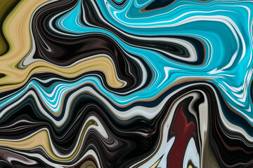 Vector abstract fluid colorful liquid marble paint background