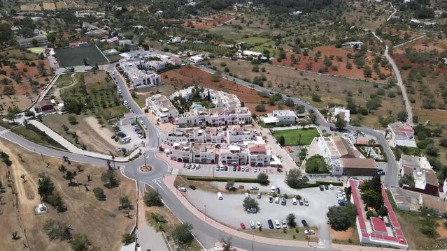 Sant Carles de Peralta city in Ibiza, Spain
