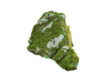 Isolated PNG cutout of a rock on a transparent background, ideal for photobashing, matte-painting,...