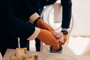 Obraz premium bride and groom