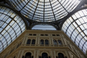 Obraz premium Galleria Umberto I, Naples, italie 