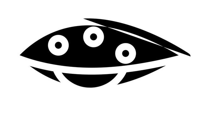 molluscum contagiosum line icon animation