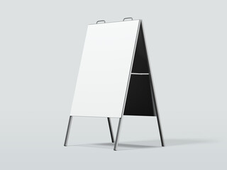 easel isolated on white background