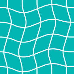 Groovy cute pattern. Seamless pattern in y2k style
