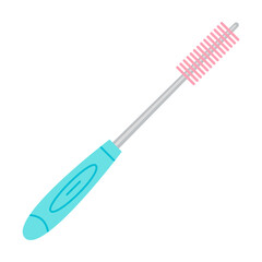 Tool for dental care and oral hygiene. Vector illustration of dentist equipment. Cartoon tooth toothbrush isolated on white