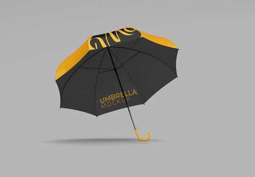 Open Umbrella Mockup
