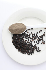 milled black pepper ,Black pepper corns and Black pepper Powder