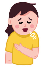 Thank god close save sticker with cute girl