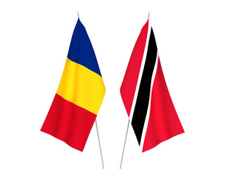 Romania and Republic of Trinidad and Tobago flags